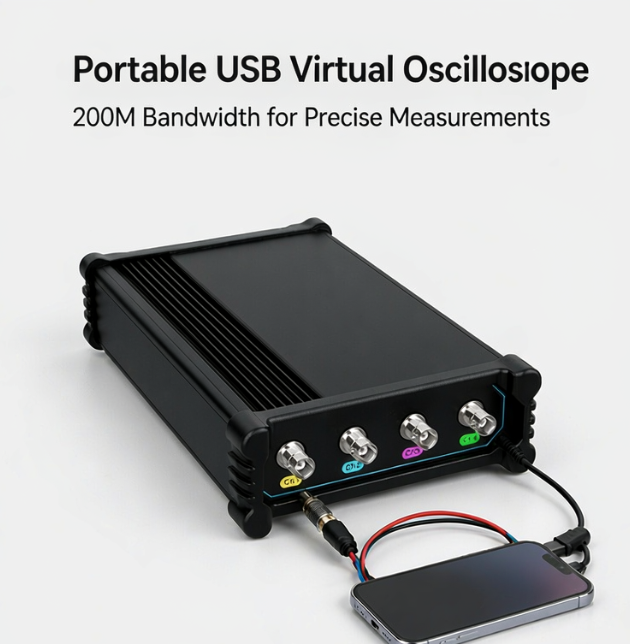 VTO2004 Portable Split USB Vir - Digital Storage Oscilloscope 100Mhz 评论和价格