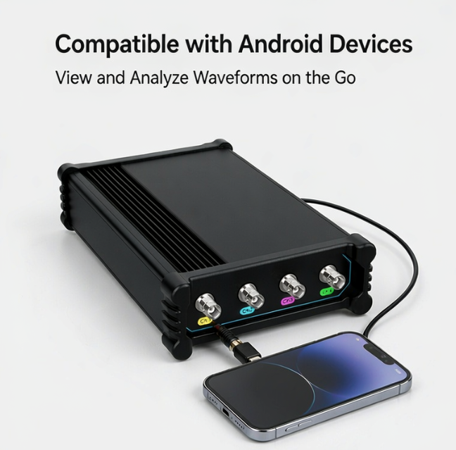 VTO2004 Portable Split USB Vir - Digital Storage Oscilloscope 100Mhz 评论和价格